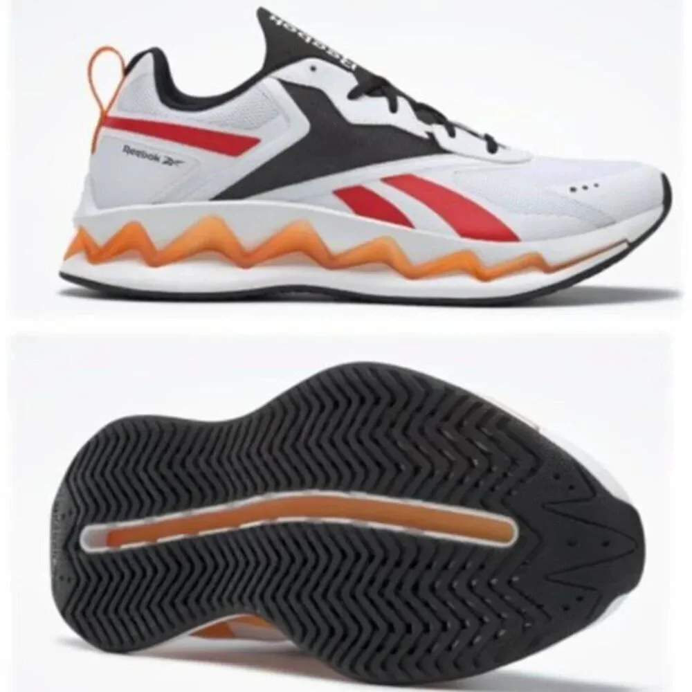 Reebok Men Zig Elusion Shoes EnergyCross Trainer ‎ Sneaker White Multi